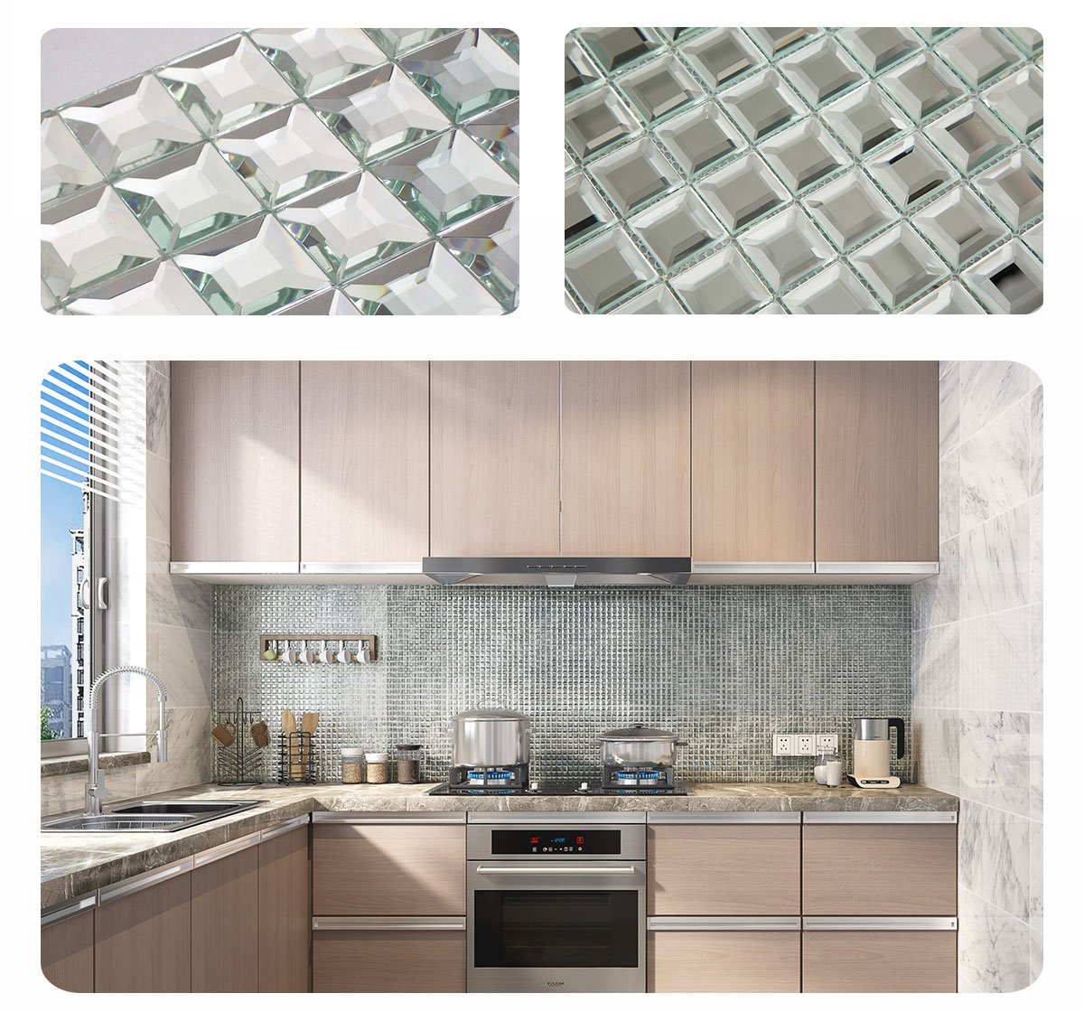 Diflart Star of Superior Diamond Mirror Glass was created